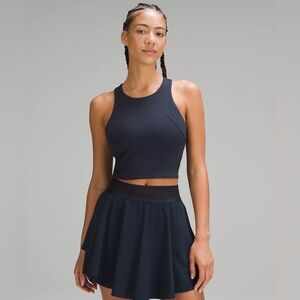 Lululemon Wunder Train Racerback Tank Top size 14 true navy